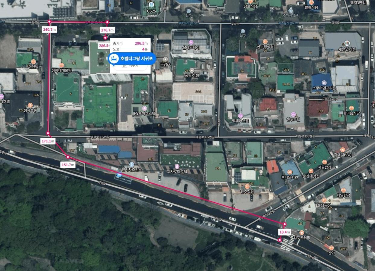 Hotel The Grang 西归浦市 外观 照片
